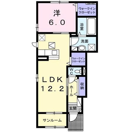 エスペランサの物件間取画像